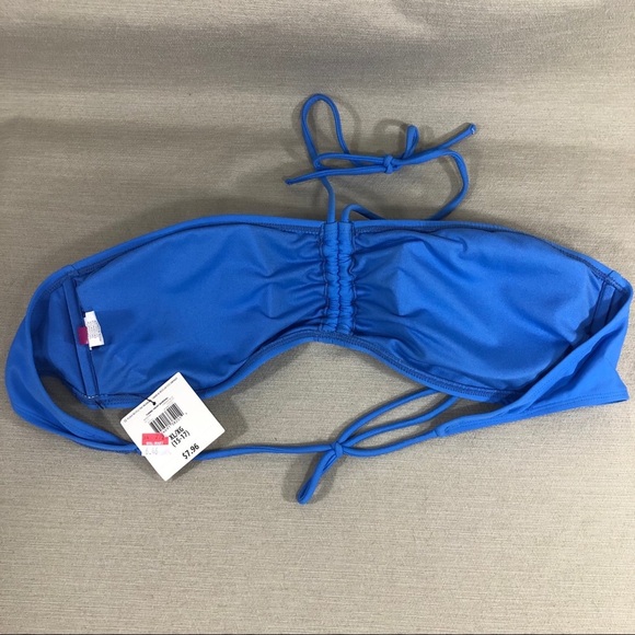 OP Bandeau String Back Swim Suit Top - Picture 3 of 6